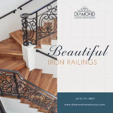 Iron Railings - By Diamon Custo Iron Doors