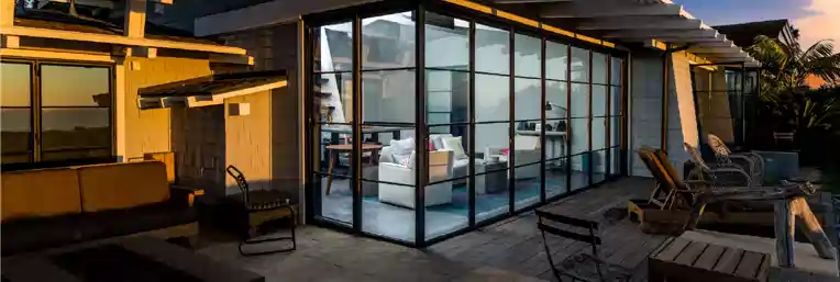 french window custom iron